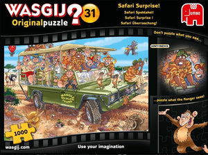 Wasgij Original 31 - Safari Spektakel! - 1000 stukjes