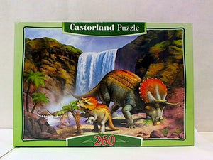 Triceratops Castorland - 260 stukjes - Legpuzzel
