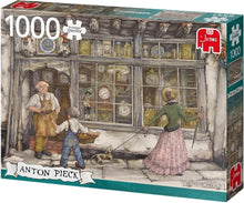 Afbeelding in Gallery-weergave laden, The Clock Shop Anton Pieck Jumbo - 1000 stukjes - Legpuzzel