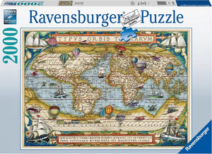 Around the World Ravensburger - 2000 stukjes - Legpuzzel