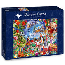 Afbeelding in Gallery-weergave laden, Christmas Globe Bluebird - 1000 stukjes - Legpuzzel