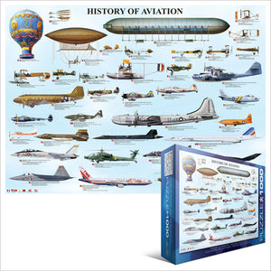 History of Aviation - 1000 stukjes - Legpuzzel