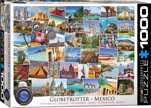 Eurographics puzzel Globetrotter Mexico - 1000 stukjes - Legpuzzel