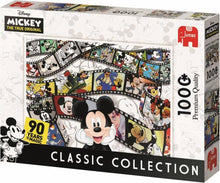 Afbeelding in Gallery-weergave laden, Jumbo Puzzel Disney Classic Collection Mickey Mouse 90th Anniversary - Legpuzzel - 1000 stukjes