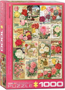 Roses Seed Catalogue - 1000 stukjes - Legpuzzel