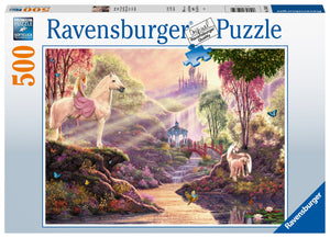 Sprookjesachtige Idylle bij de Rivier Ravensburger - 500 stukjes - Legpuzzel