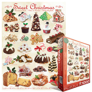 Sweet Christmas Eurographics - 1000 stukjes - Legpuzzel