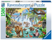 Afbeelding in Gallery-weergave laden, Ravensburger puzzel Waterval in de jungle - Legpuzzel - 1500 stukjes