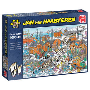 Zuidpool Expeditie Jan van Haasteren - 1000 stukjes - Legpuzzel