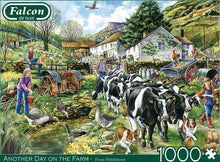 Afbeelding in Gallery-weergave laden, Falcon puzzel Another Day on the Farm Jumbo - Legpuzzel - 1000 stukjes