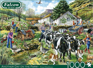Falcon puzzel Another Day on the Farm Jumbo - Legpuzzel - 1000 stukjes
