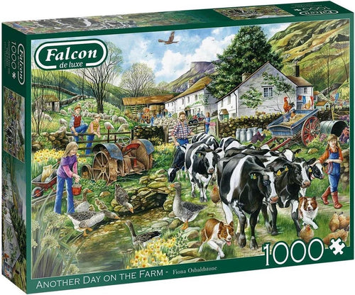 Falcon puzzel Another Day on the Farm Jumbo - Legpuzzel - 1000 stukjes