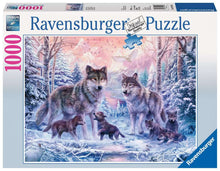 Afbeelding in Gallery-weergave laden, Arctische wolven Ravensburger - 1000 stukjes - Legpuzzel