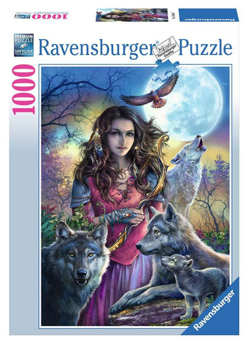 Ravensburger puzzel Beschermvrouw van de wolven - Legpuzzel - 1000 stukjes