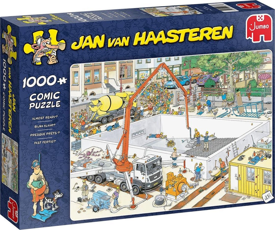 Bijna Klaar! Jan van Haasteren Jumbo - 1000 stukjes - Legpuzzel
