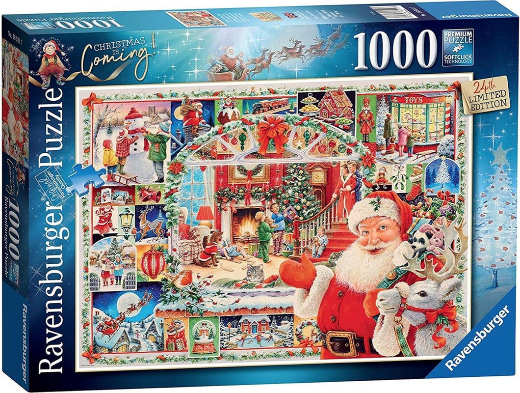 Ravensburger puzzel Christmas is Coming! - Legpuzzel - 1000 stukjes