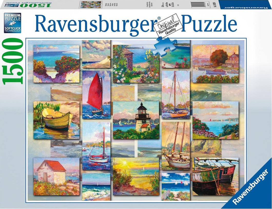Coastal Collage Ravensburger - 1500 stukjes - Legpuzzel