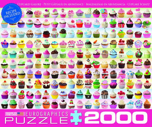 Cupcakes Galore Eurographics - 2000 stukjes - Legpuzzel