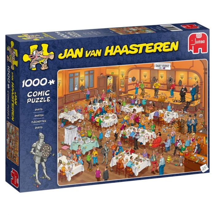 Darts Jan van Haasteren Jumbo - 1000 stukjes - Legpuzzel