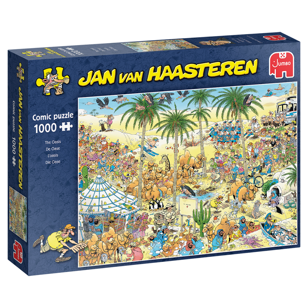 De Oase Jan van Haasteren Jumbo - 1000 stukjes - Legpuzzel
