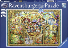 Afbeelding in Gallery-weergave laden, Ravensburger puzzel Most famous Disney characters - Legpuzzel - 500 stukjes