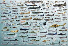 Afbeelding in Gallery-weergave laden, Evolution of Military Aircraft Eurographics - 2000 stukjes - Legpuzzel