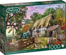 Afbeelding in Gallery-weergave laden, Falcon puzzel The Farmers Cottage Jumbo - Legpuzzel - 1000 stukjes