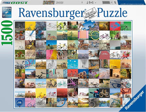 99 fietsen en meer…. Ravensburger - Legpuzzel - 1500 stukjes