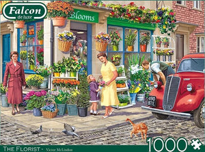 Falcon puzzel The Florist Jumbo - Legpuzzel - 1000 stukjes