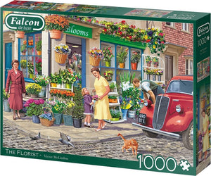 Falcon puzzel The Florist Jumbo - Legpuzzel - 1000 stukjes