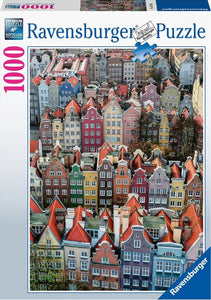 Ravensburger puzzel Gdansk, Polen - Legpuzzel - 1000 stukjes