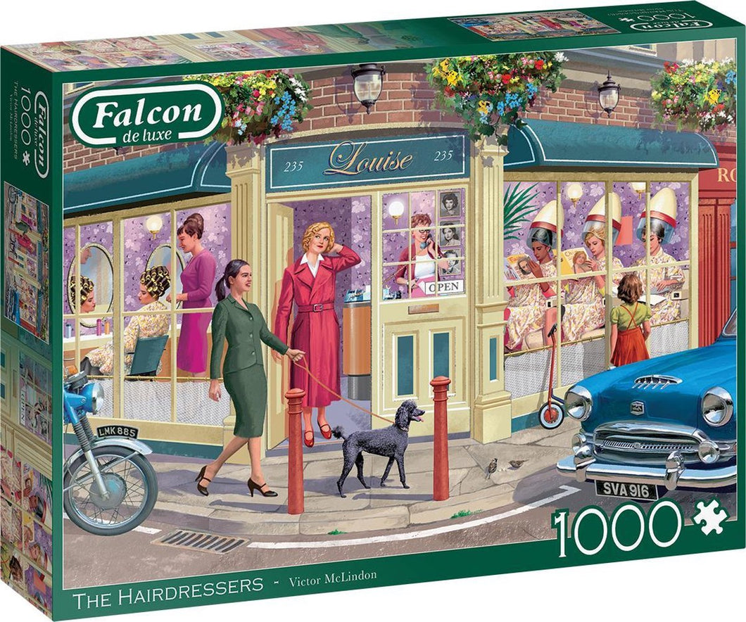 Falcon puzzel The Hairdressers Jumbo - Legpuzzel - 1000 stukjes