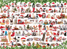 Afbeelding in Gallery-weergave laden, Holiday Cats Eurographics - 1000 stukjes - Legpuzzel
