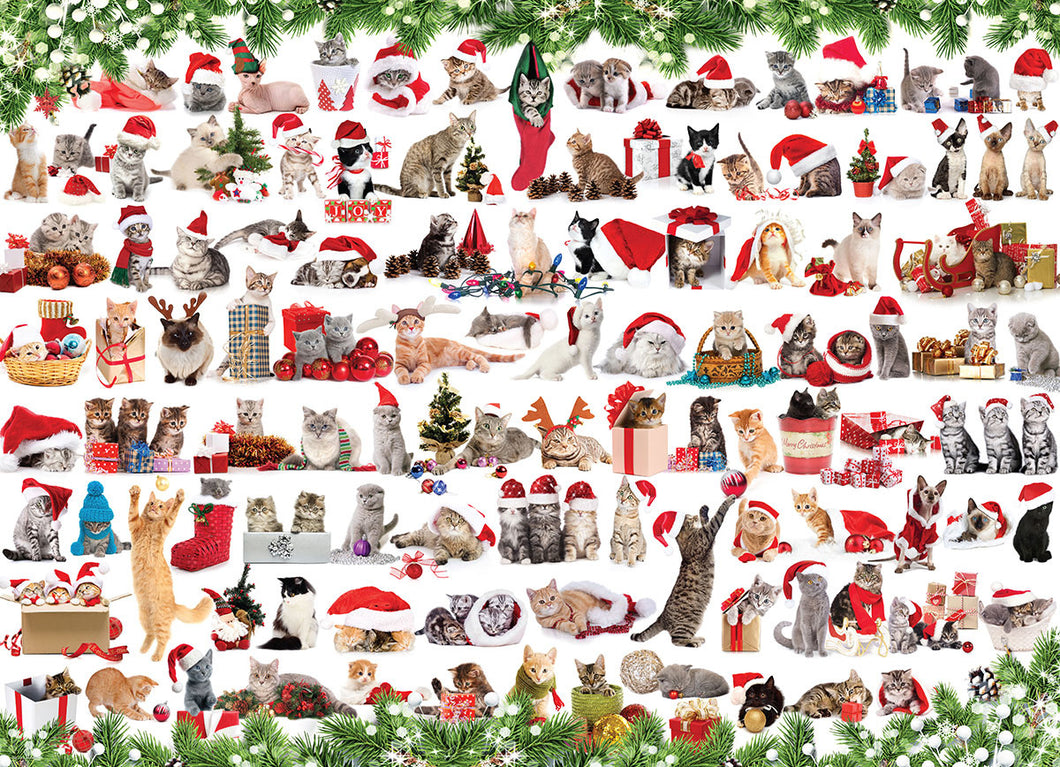 Holiday Cats Eurographics - 1000 stukjes - Legpuzzel