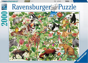 Jungle Ravensburger - 2000 stukjes - Legpuzzel