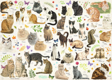 Afbeelding in Gallery-weergave laden, Kattenposter Jumbo Premium - 1000 stukjes - Legpuzzel