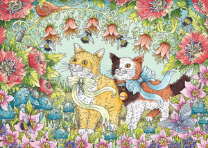 Ravensburger puzzel Kattenvriendschap - Legpuzzel - 1000 stukjes