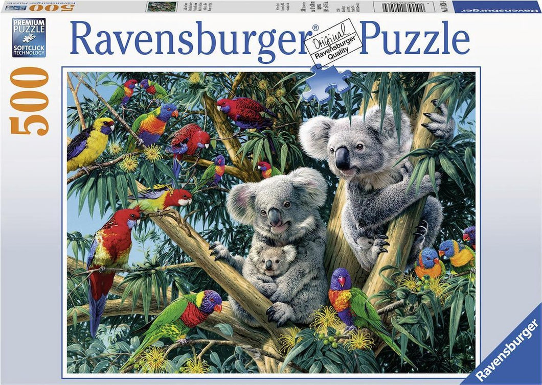 Koalas in de boom Ravensburger - Legpuzzel - 500 stukjes