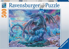 Afbeelding in Gallery-weergave laden, Ravensburger puzzel Mystieke draken - legpuzzel - 500 stukjes