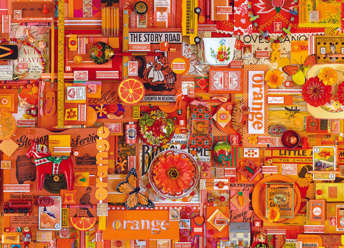 Orange Cobble Hill - 1000 stukjes - Legpuzzel