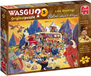 Wasgij Retro Original 5 Last Minute Booking! Jumbo - 1000 stukjes - Legpuzzel