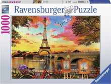 Afbeelding in Gallery-weergave laden, Ravensburger puzzel Paris - legpuzzel - 1000 stukjes