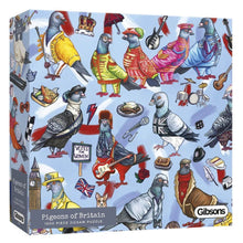 Afbeelding in Gallery-weergave laden, Pigeons of Britain Gibsons - 1000 stukjes - Legpuzzel
