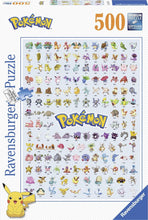 Afbeelding in Gallery-weergave laden, Eerste generatie Pokémon Ravensburger - Legpuzzel - 500 stukjes