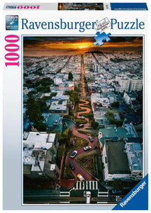 Ravensburger - Puzzel 1000 stukjes - San Francisco Lombard Street