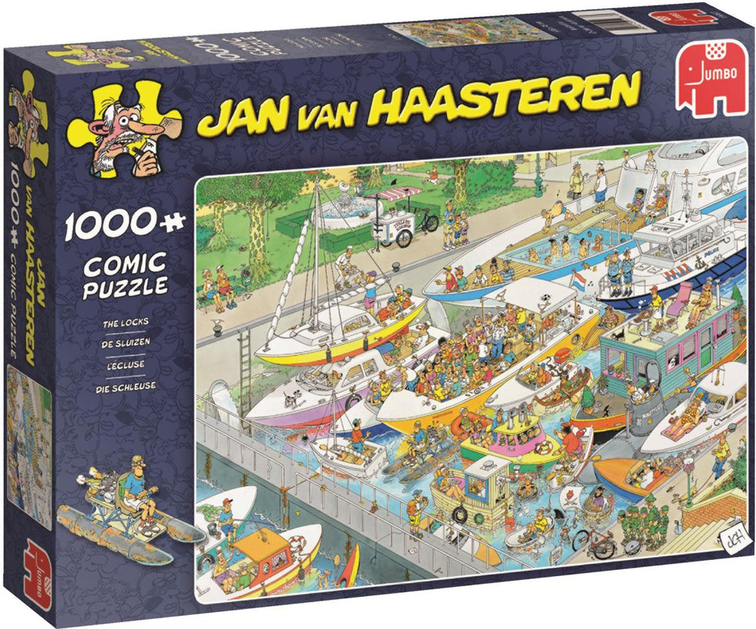 De Sluizen Jan van Haasteren Jumbo - 1000 stukjes - Legpuzzel