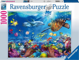 Ravensburger puzzel Snorkelen - Legpuzzel - 1000 stukjes