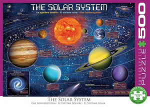 Solar System Eurographics - 500 XXL - Legpuzzel