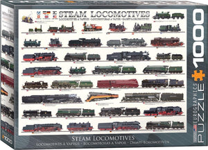 Steam Locomotive Eurographics - 1000 stukjes - Legpuzzel