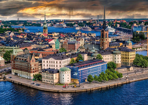 Ravensburger puzzel Scandinavian Places Stockholm, Zweden - Legpuzzel - 1000 stukjes